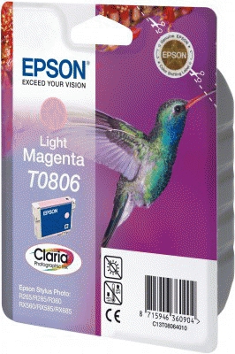 Epson Hummingbird T0806 ink cartridge Original Light magenta – image 2