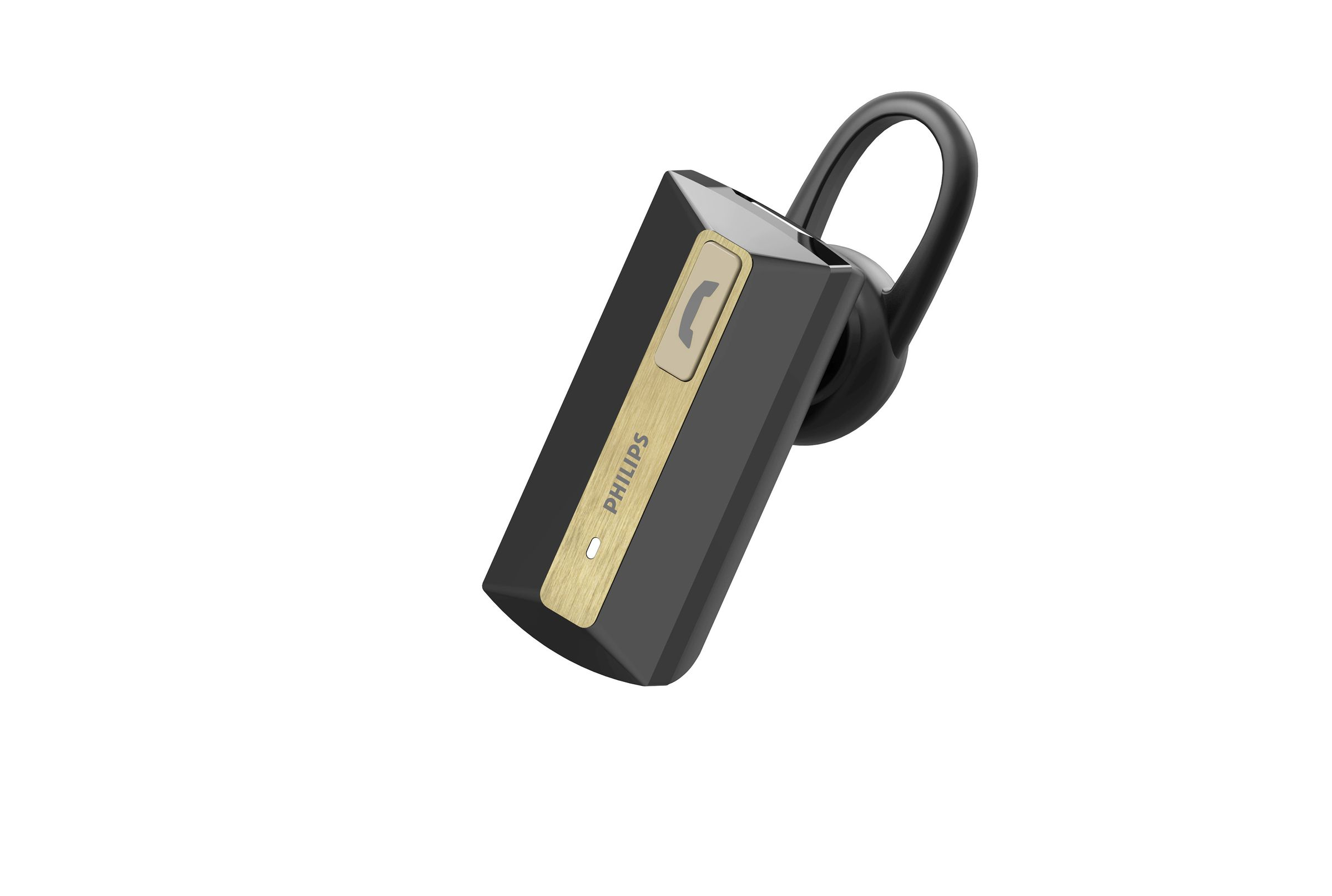Philips SHB1202/93 headphones/headset Wireless Ear-hook Bluetooth Black, Gold
