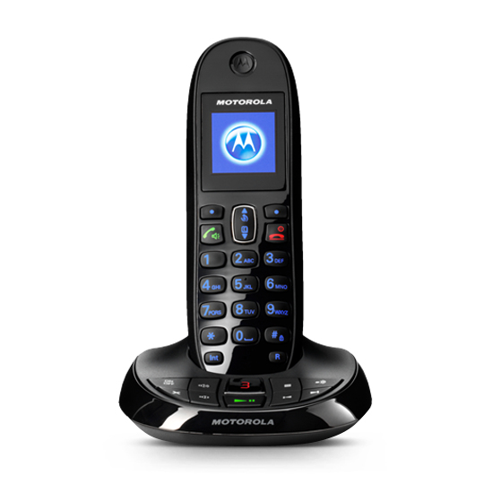 Motorola C5011 DECT telephone Caller ID Black