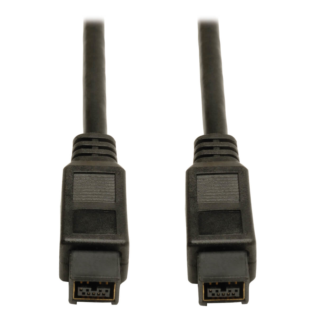 Tripp Lite 10ft Hi-Speed FireWire IEEE Cable-800Mbps with Gold Plated Connectors 9pin/9pin M/M 10' - IEEE 1394 cable - FireWire 800 (M) to FireWire 800 (M) - 10 ft - molded - black