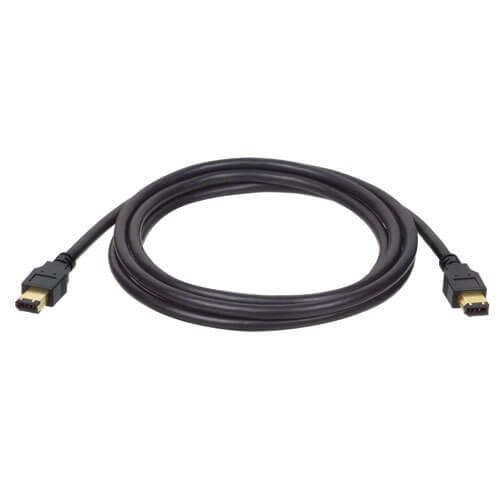Tripp Lite 15ft FireWire IEEE Cable with Gold Plated Connectors 6pin/6pin M/M 15' - IEEE 1394 cable - 6 pin FireWire (M) to 6 pin FireWire (M) - 15 ft