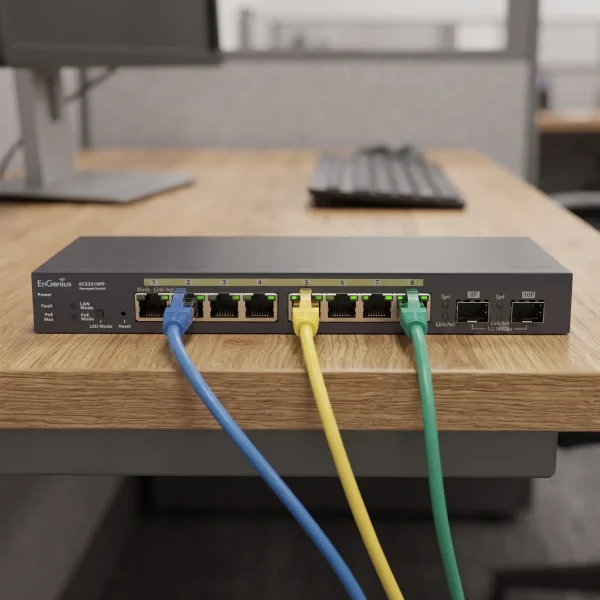 EnGenius 8-Port 114W PoE+ Switch – image 5