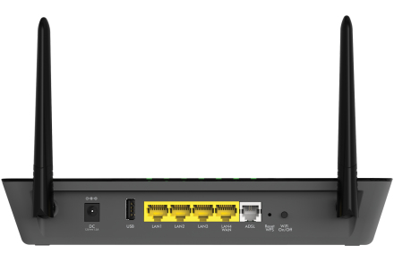 NETGEAR D3600-100UKS wireless router Gigabit Ethernet Dual-band (2.4 GHz – image 4