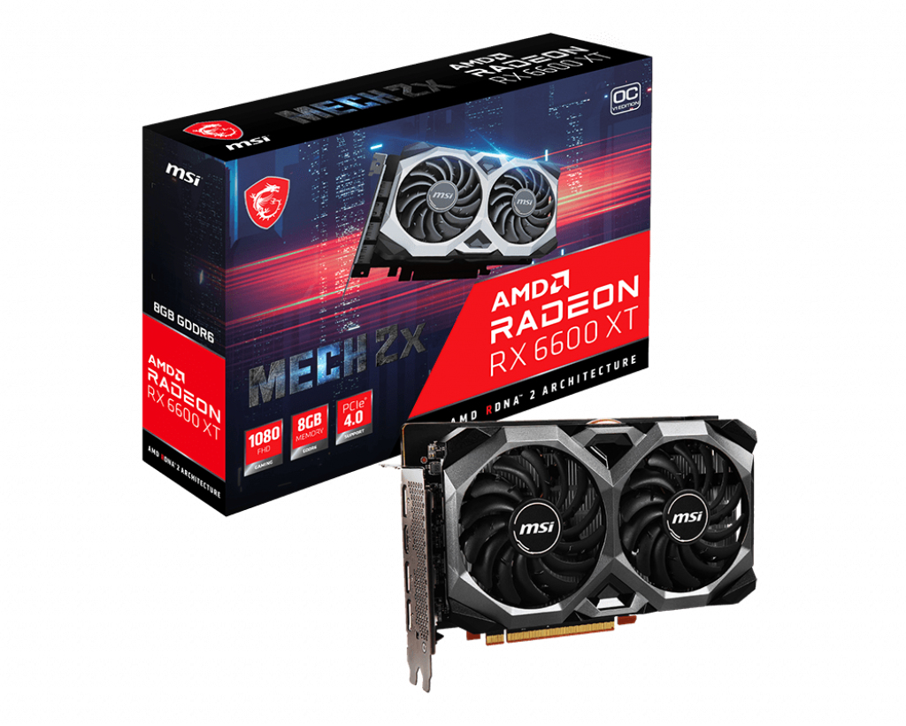 MSI Radeon RX 6600 XT MECH 2X 8G OCV1 – image 5