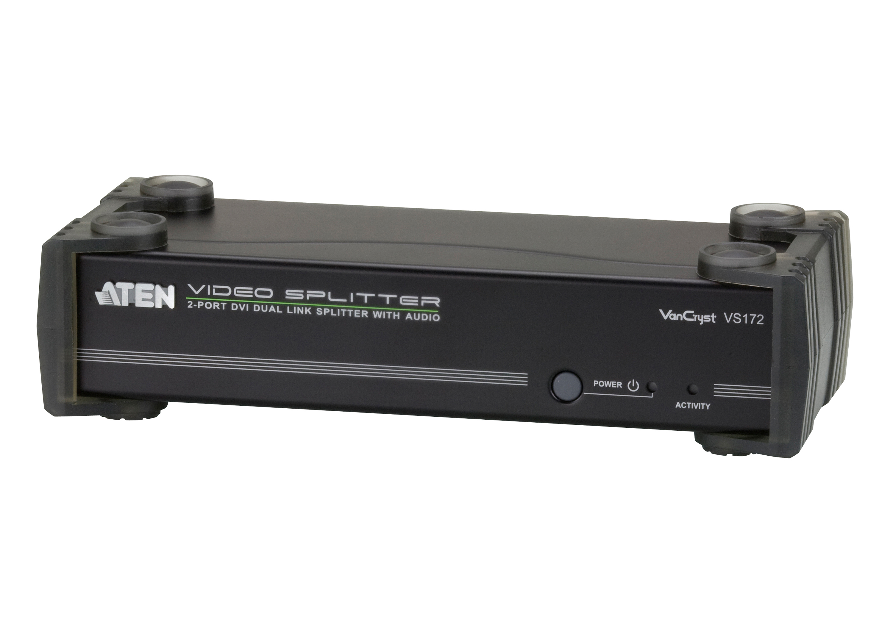 ATEN VanCryst VS172 - Video/audio splitter - 2 x DVI + 2 x audio - desktop