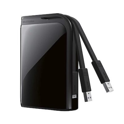 Buffalo MiniStation 500GB Extreme external hard drive Black image 2