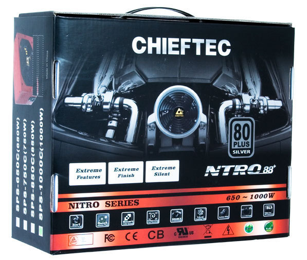 Chieftec SPS-850C power supply unit 850 W 20+4 pin ATX ATX Red image 7