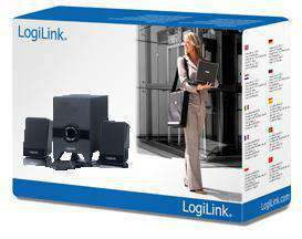 LogiLink Active Speaker System Stereo with Subwoofer 2.1 speaker set 4 W Black 2.1 channels 3-way 2 W image 2