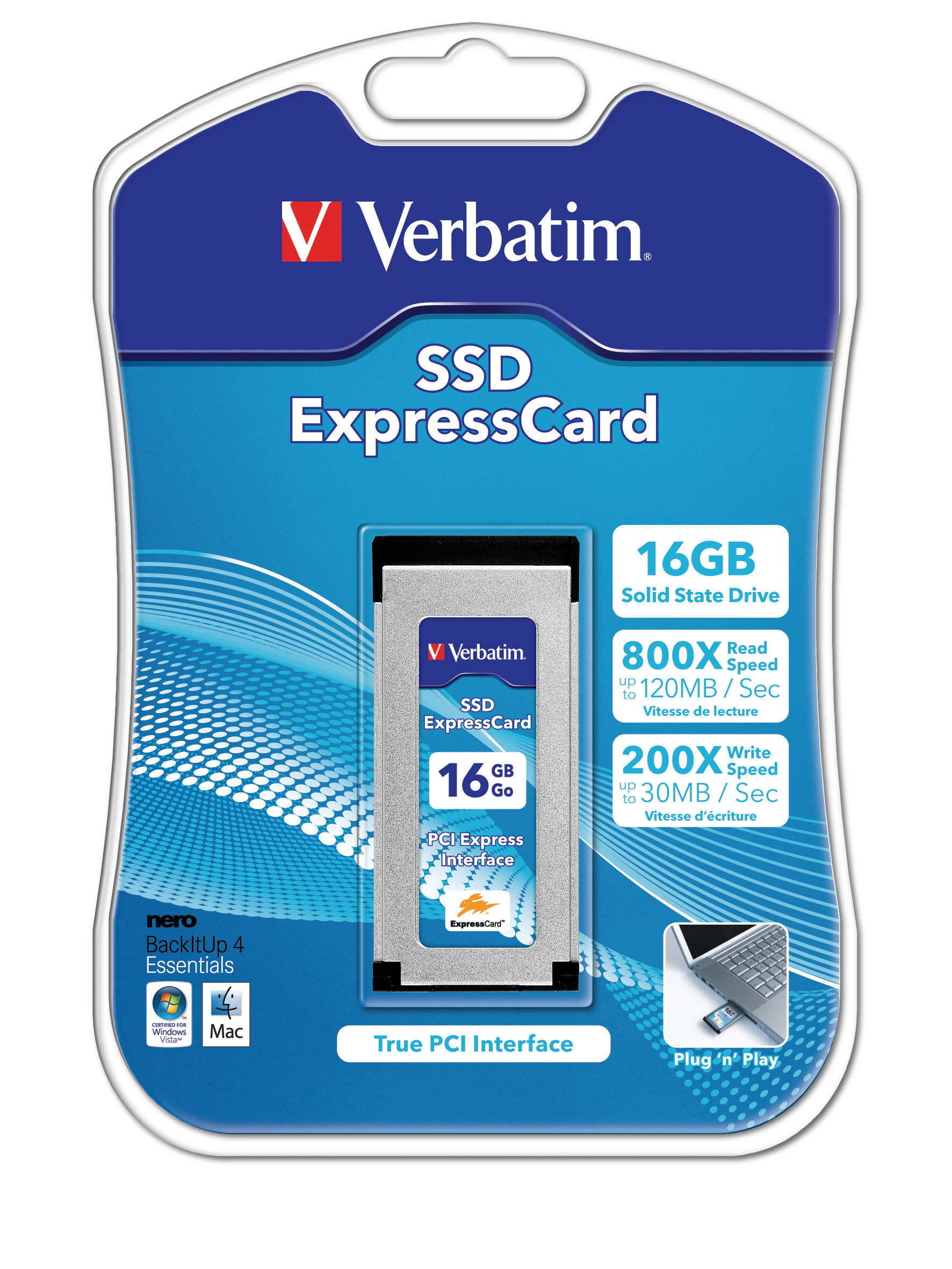 Verbatim 47450 internal solid state drive 16 GB PCI Express image 2