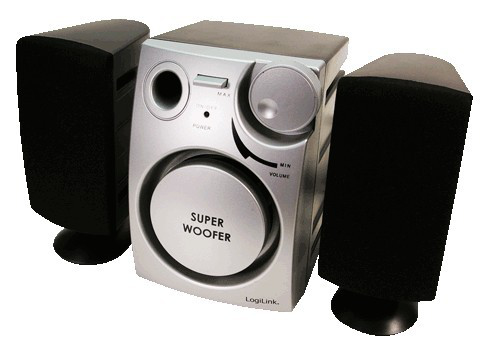 LogiLink 2.1 Speaker System speaker set 9 W Black 2.1 channels image 2