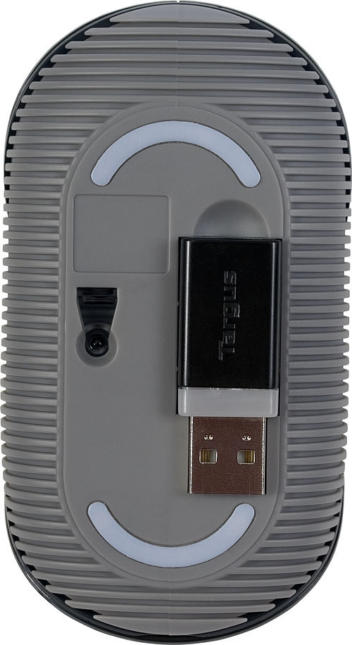 Mouse Óptico Targus AMW50US - Inalámbrico - USB - 800 Dpi - 3 Botones - Negro / Gris - AMW50US Mouse Óptico Targus AMW50US - Inalámbrico - USB - 800 Dpi - 3 Botones - Negro / Gris - AMW50US