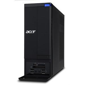 Acer Aspire X1900-S2602 Intel® Celeron® E3300 3 GB 320 GB Intel® GMA X4500 Windows 7 Home Premium Desktop PC Black image 2