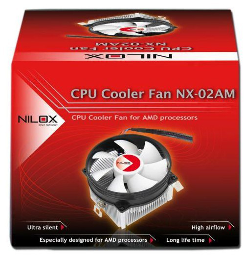Nilox 03NX019225002 computer cooling system Processor Cooler 9.2 cm Black, Silver image 3