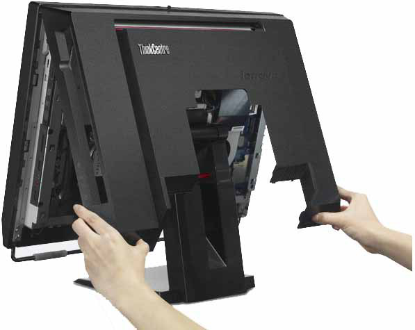 Lenovo ThinkCentre M90z Intel® Core™ i5 i5-650 58.4 cm (23″) 1920 x 1080 pixels 4 GB DDR3-SDRAM 500 GB Windows 7 Professional Black image 4
