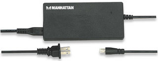 Resim Manhattan 101646 AC Güç Adaptörü, 1.5A Çıkış, 2.5m Kablo, Siyah