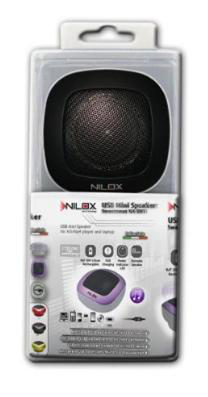 Nilox NX-SW1 Mono portable speaker Black 2 W image 3