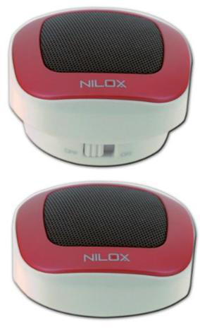 Nilox NX-SW1 Mono portable speaker Red 2 W image 2