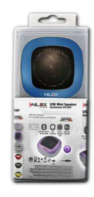 Nilox NX-SW1 Mono portable speaker Blue 2 W image 4