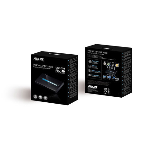 ASUS PN250 500GB external hard drive 5400 RPM 2.5″ USB 2.0 Black image 6