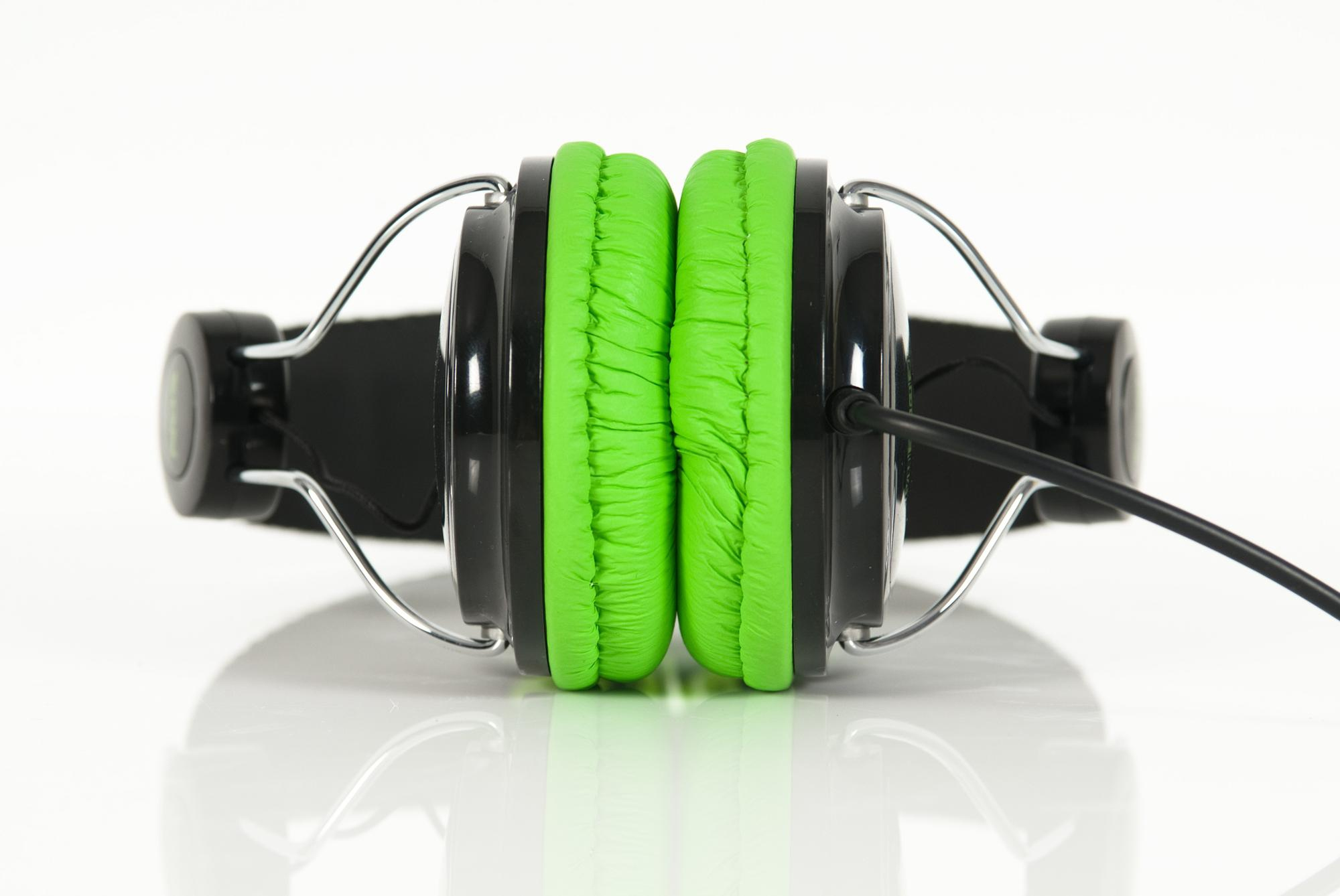 NGS Peppermint Headphones Wired Black, Green – image 4