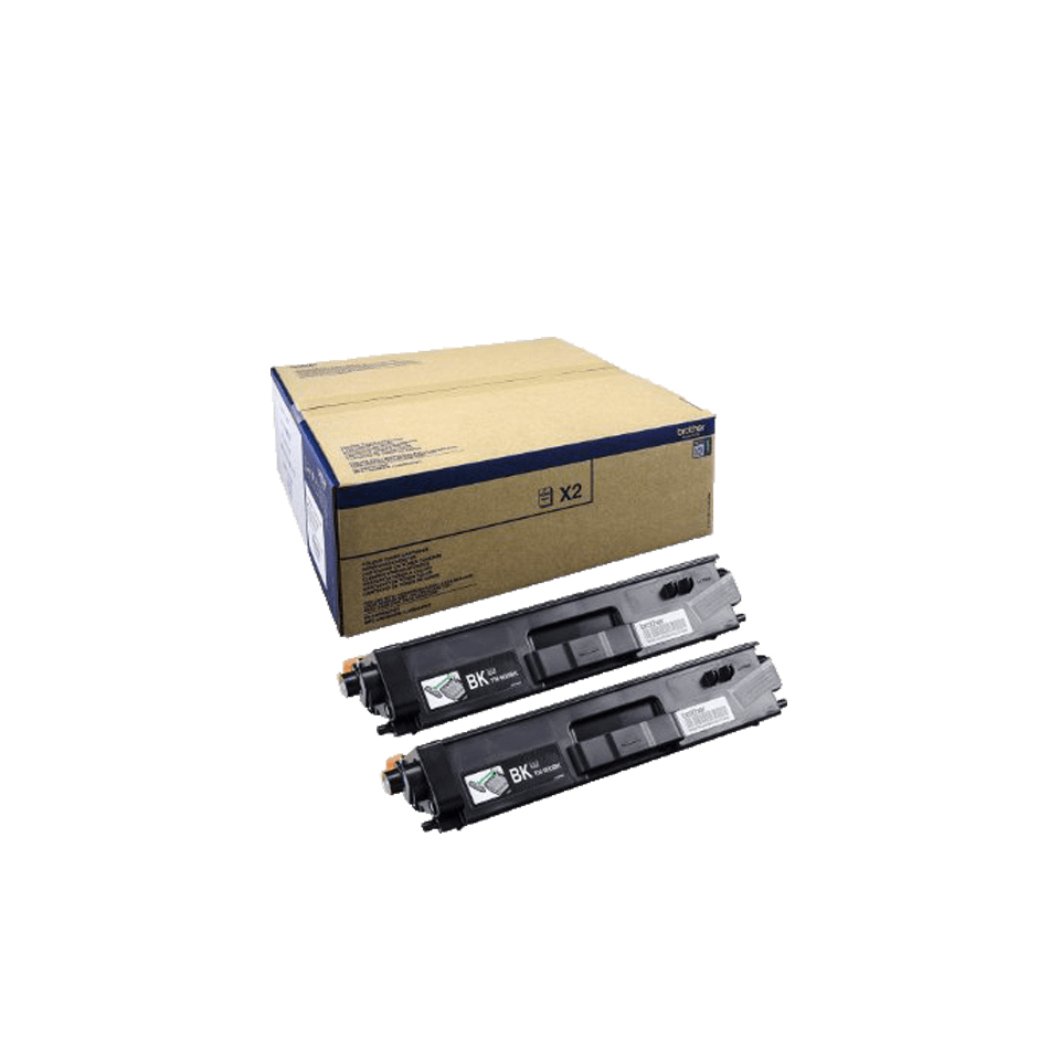 Brother TN900BK - 2-pack - black - original - toner cartridge - for Brother HL-L9300CDWTT, MFC-L9550CDWT