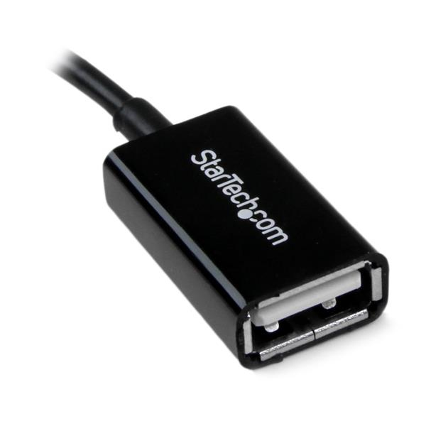 Adaptador OTG Micro USB a USB-A Macho-Hembra 12cm Startech. UUSBOTG