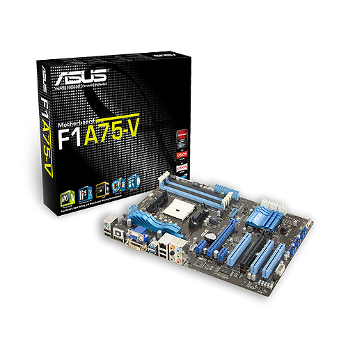 ASUS F1A75-V AMD Hudson D3 Socket FM1 ATX