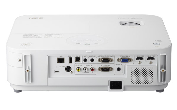 NEC M403H Standard throw projector 4000 ANSI lumens DLP 1080p (1920x1080) 3D White – image 4