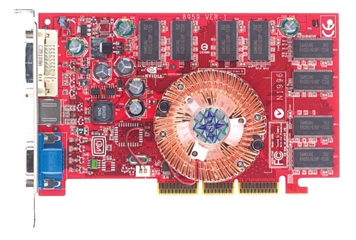 MSI FX5700LE-TD256 graphics card NVIDIA GDDR – image 1
