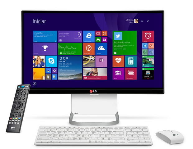 LG V series 24V550-G.BJ31P1 All-in-One PC/workstation Intel® Core™ i5 i5-5200U – image 1