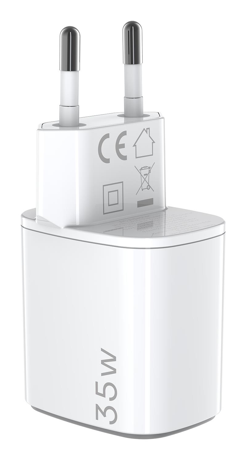 Celly UPTC1USB1USBC35 mobile device charger Universal White AC Fast charging Indoor – image 2