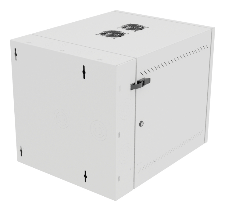 Vertiv VR Rack GL24WMCMS-W-SE-AF-00 rack cabinet 12U Wall mounted rack White – image 2