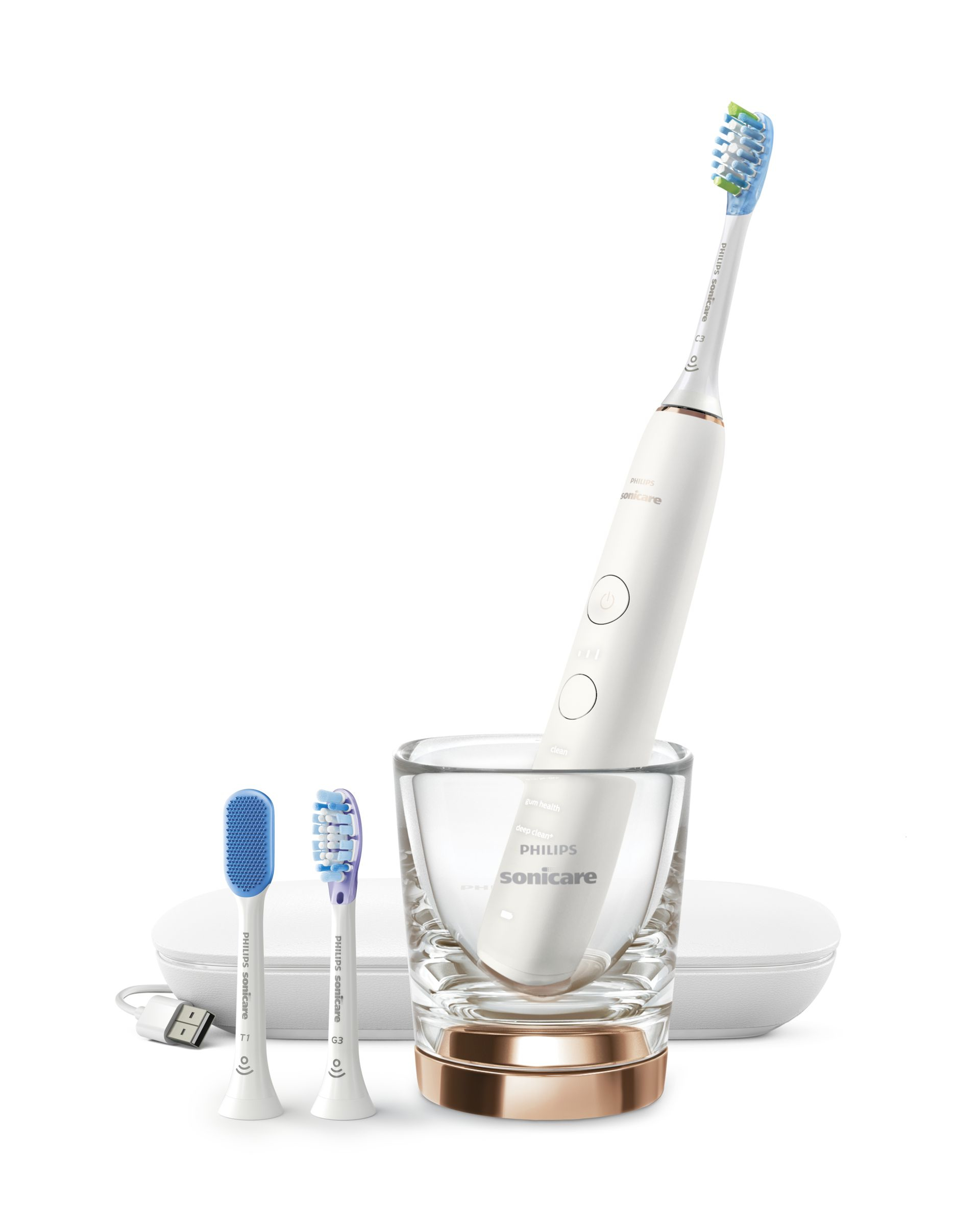 Philips HX9913/90 electric toothbrush Adult Sonic toothbrush White