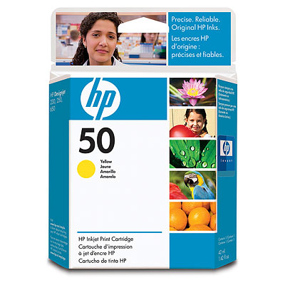 HP 50 Yellow