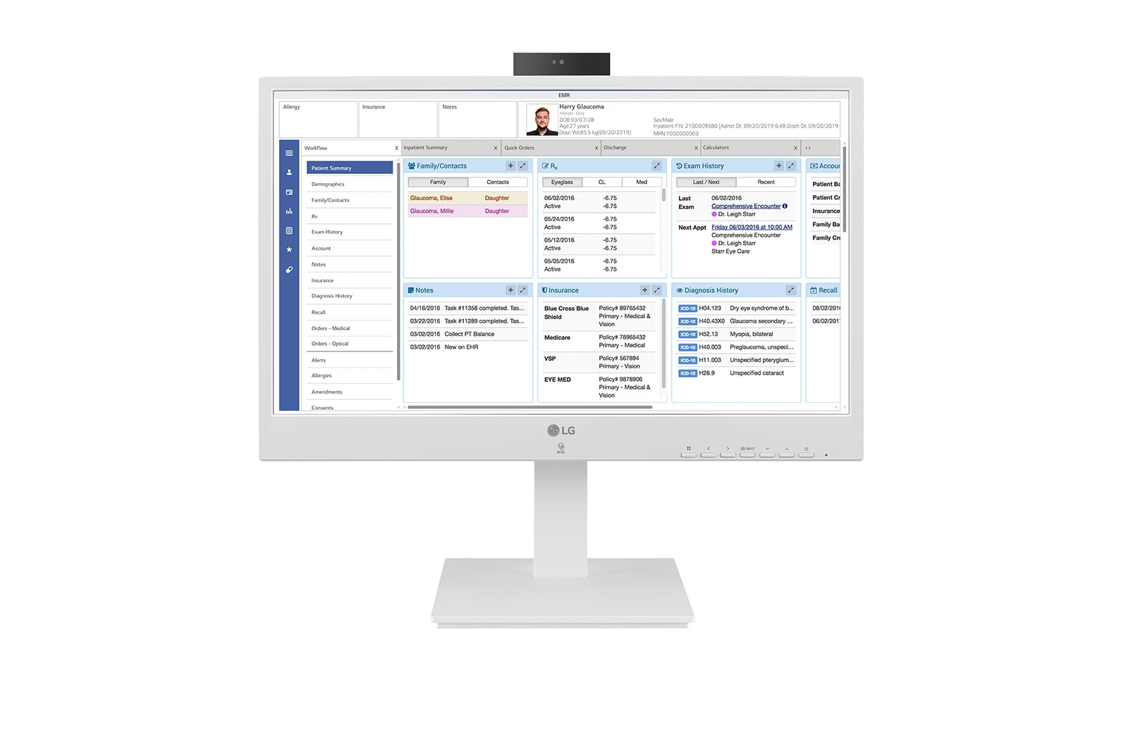 LG 24CR670NK6N All-in-One PC/workstation Intel® Celeron® N5105 – image 1