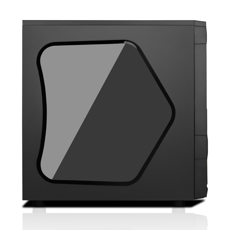 itek Ninja Midi Tower Black, Green – image 6