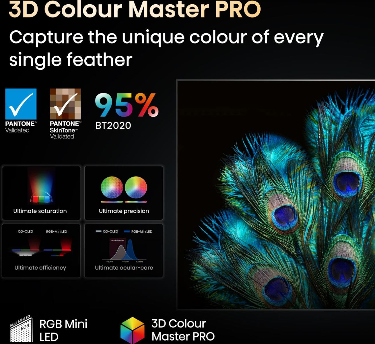 TV Hisense ULED RGB Mini LED 4K 100UXQ 253 cm 2025 — photo 7
