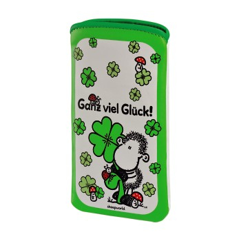 Hama 00123427 mobile phone case Sleeve case Green, White