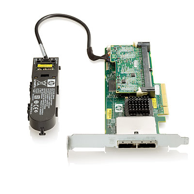 HP P411/512 BBWC 2-ports Ext PCIe x8 SAS Controller