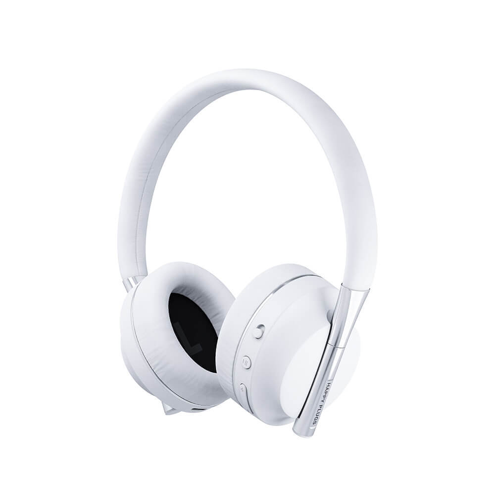 Happy Plugs PLAY Headset Wired & Wireless Head-band USB Type-C Bluetooth White image 1