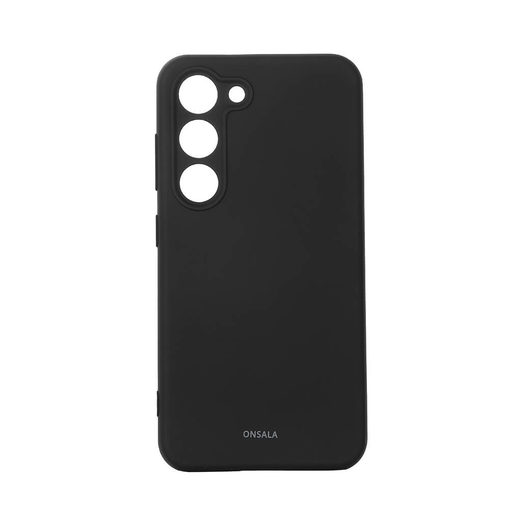 Onsala Phone Case Silicone Black - Samsung S23