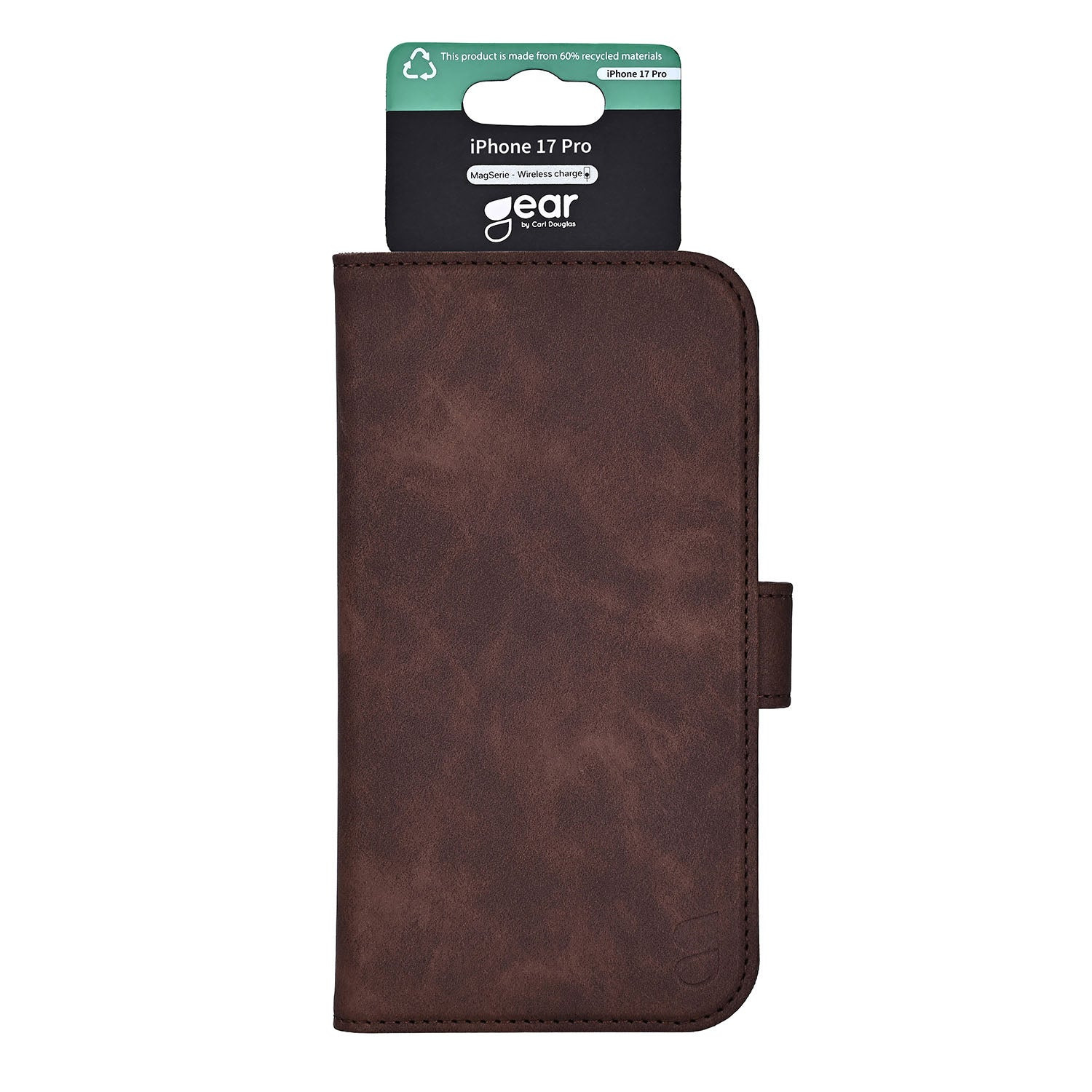 Gear Wallet Case 3 Card Slots Magseries Brown - iPhone 17 Pro/18 Pro – image 2