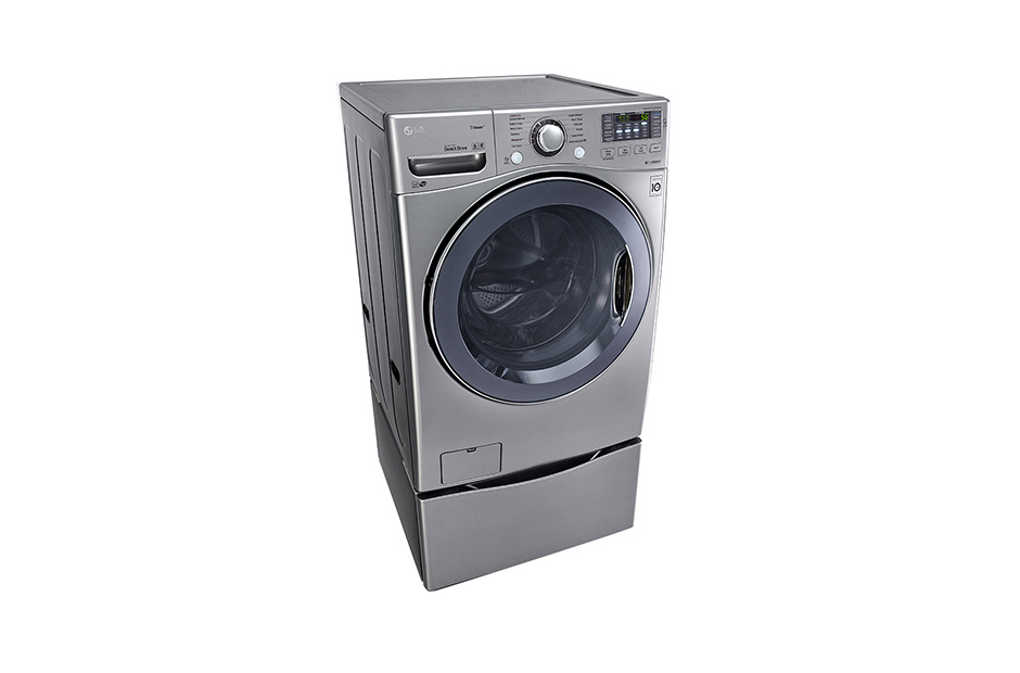 LG F2718RVTV washer dryer Freestanding Front-load Silver – image 3