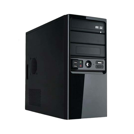 TooQ TQC-4665D computer case Mini Tower Black