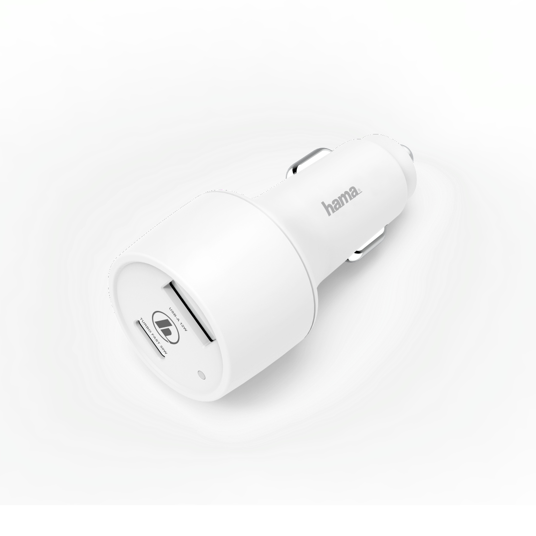 Hama 00183322 mobile device charger Mobile phone, Smartphone White Cigar lighter Fast charging Auto – image 2