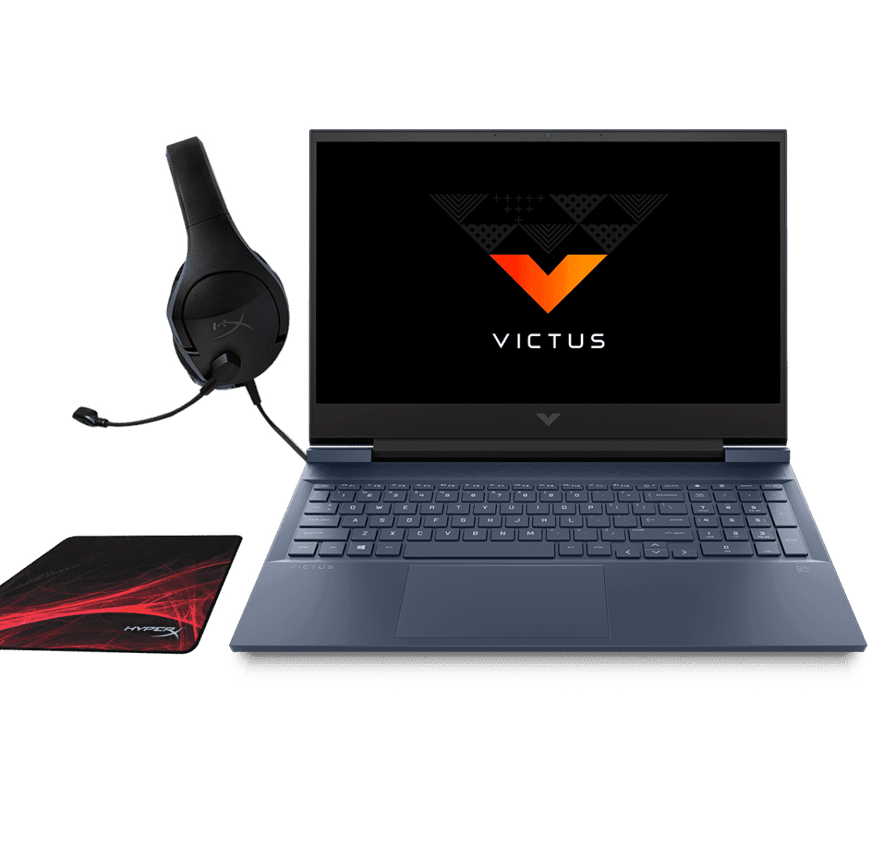 HP 16-d0511la + Audifonos HyperX + Mouse Pad HyperX