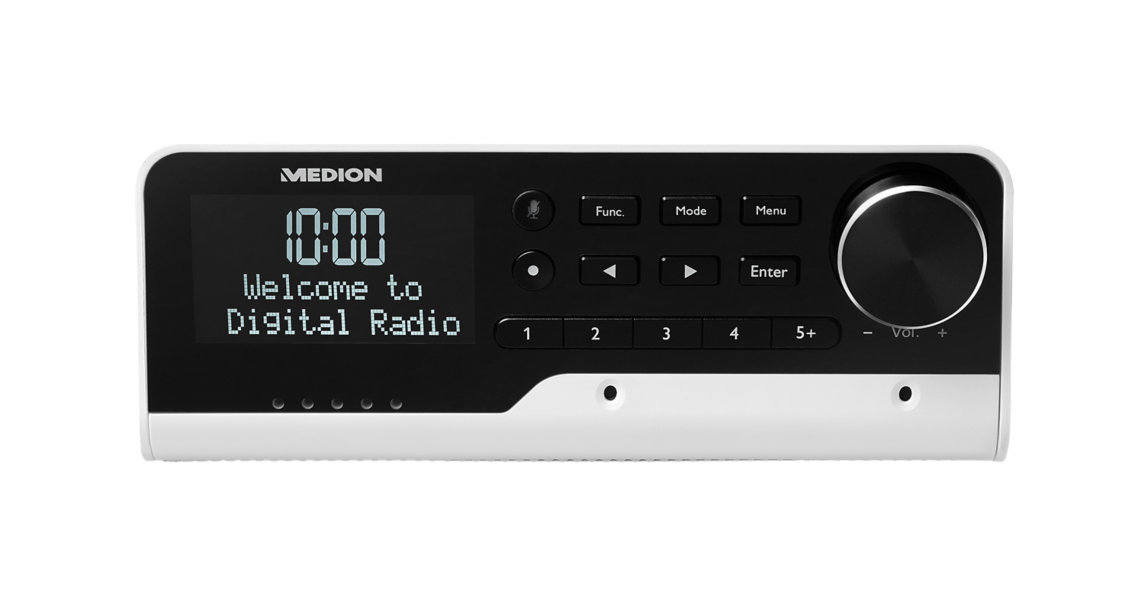 MEDION P66120 Internet Analog & digital Black, White