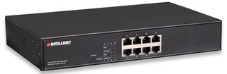 Intellinet 560542 network switch Managed L2 Gigabit Ethernet (10/100/1000) Power over Ethernet (PoE) Black – image 2