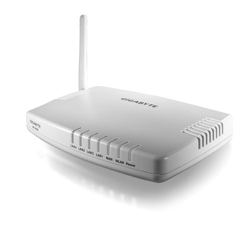 GIGABYTE GN-B46B wireless router Fast Ethernet White