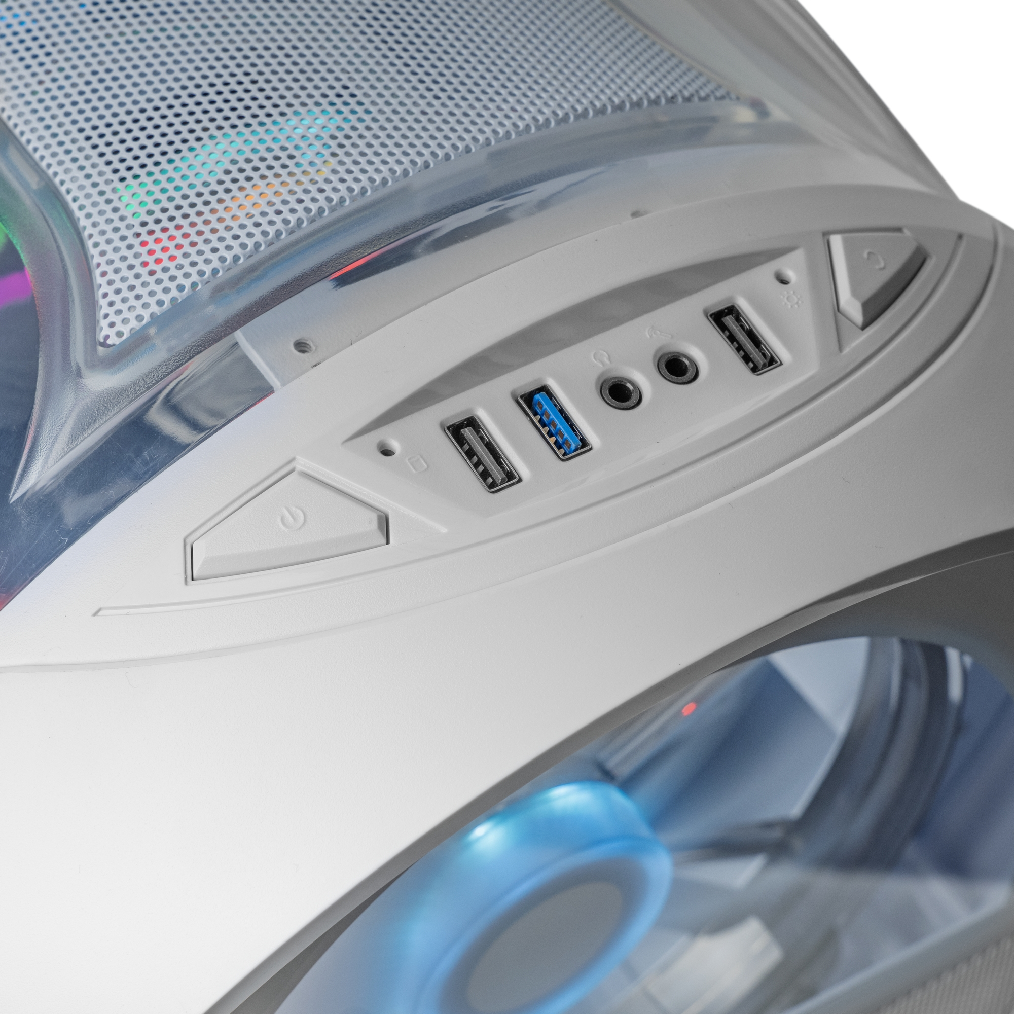 Mars Gaming MC-CYLONW Mini Tower White – image 4